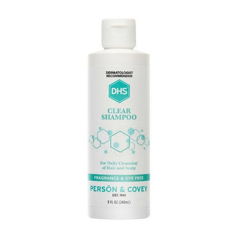 Dhs, Clear Shampoo Fragrance Free And Dyr Free, 8 Oz Dhs