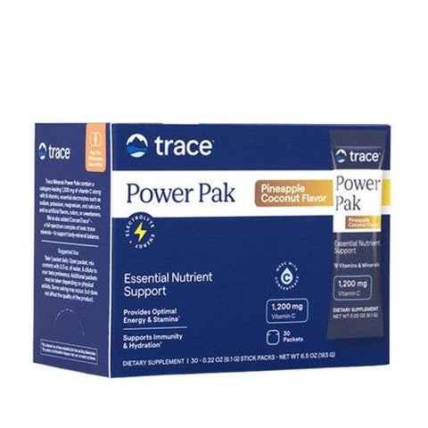 Trace Minerals, Electrolyte Stamina Power Pak Pineapple Coconut, 30 Packets Trace Minerals