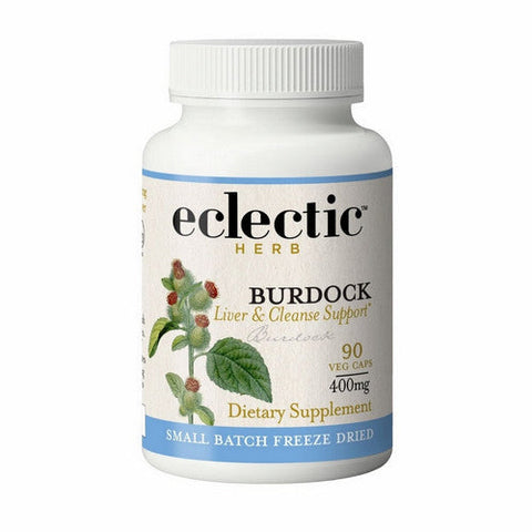 Eclectic Herb, Burdock, 400 Mg, 90 Veg Caps Eclectic Herb