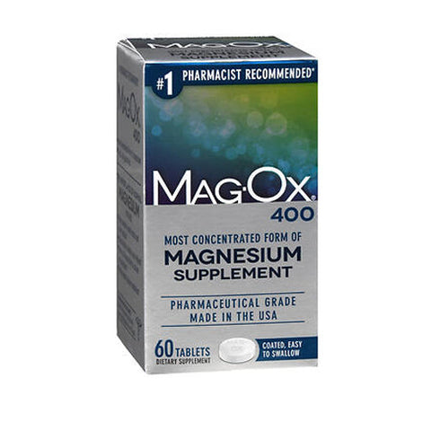 Magox, Magox 400 Magnesium Tablets, 60 Tabs Magox