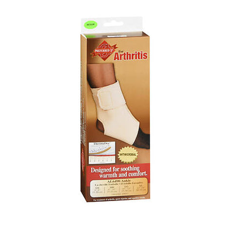 Sport Aid, Ankle Wrap For Arthritis Thermadry Beige Medium, 1 Each Sport Aid
