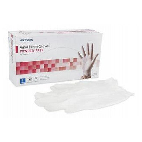Cypress Medical Products, Synthetic Vinyl Gloves Powder Free, Large 100 each Cypress Medical Products