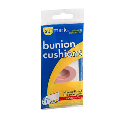 Sunmark, Bunion Cushions Non Medicated, 6 each Sunmark