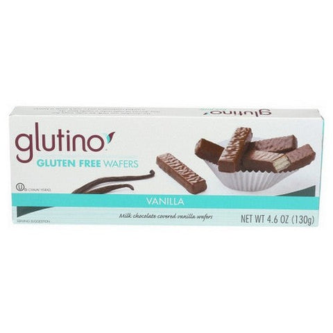 Glutino, Gluten Free Wafer Cookies Vanilla, 4.6 Oz(Case Of 12) Glutino