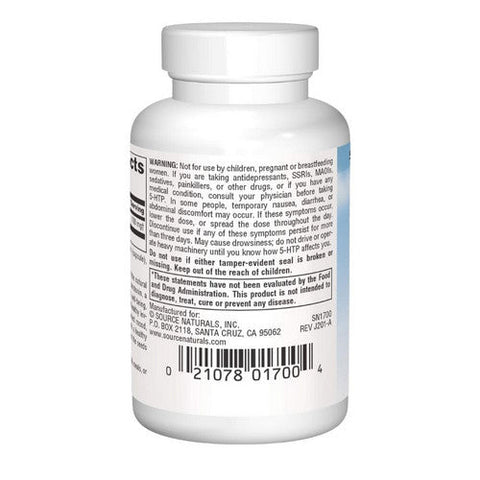 Source Naturals, 5-HTP, 50 mg, 30 caps Source Naturals