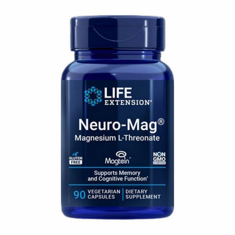 Life Extension, Neuro-Mag Magnesium L-Threonate, 90 Veg Caps Life Extension