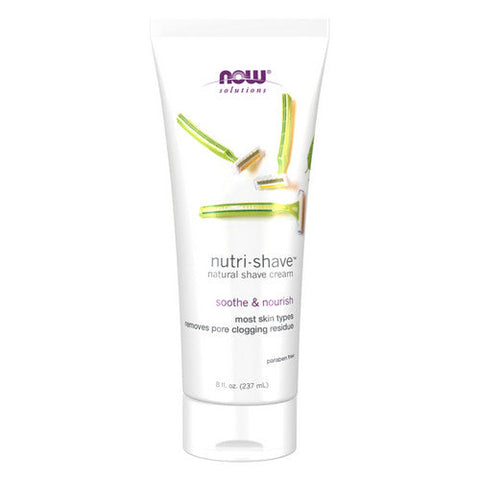 Now Foods, Nutri-Shave Natural Shave Gel, 8 OZ Now Foods
