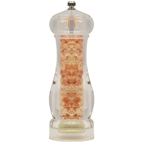 Aloha Bay, Himalayan Salt-Salt Mill Round With Ceramic Grinder, 7 INCH