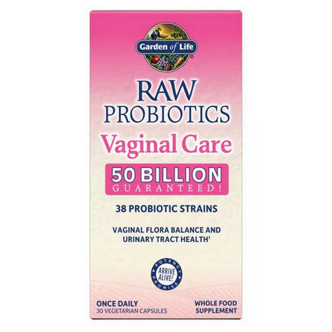 Garden of Life, Garden Of Life Raw Probiotics Vaginal Care, 30 Caps Garden of Life
