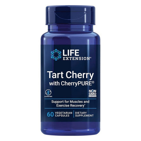 Life Extension, Tart Cherry With Cherry Pure, 60 Veg Caps Life Extension