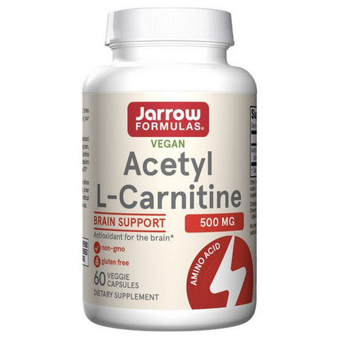 Jarrow Formulas, Acetyl L-Carnitine, 500 mg, 60 Caps Jarrow Formulas