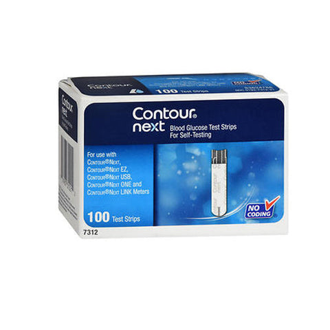 Contour, Next Blood Glucose Test Strips, 100 Count Contour