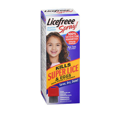 Licefreee!, Spray Instant Head Lice Treatment, 6 Oz Licefreee!