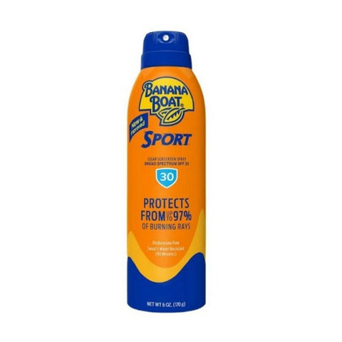 Banana Boat, Banana Sport Performance Continuous Spray Spf 30, 6 OZ Banana Boat