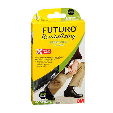 Futuro, Revitalizing Dress Socks For Men, 1 Pair Futuro