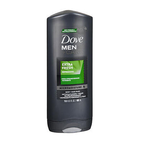 Dove, Men + Care Men+Care Body and Face Wash Extra Fresh, 13.5 oz Dove