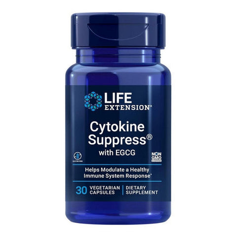 Life Extension, Cytokine Suppress With Egcg, 30 Veg Caps Life Extension