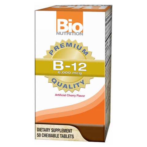 Bio Nutrition Inc, B-12 Sublingual, 50 Tabs Bio Nutrition Inc