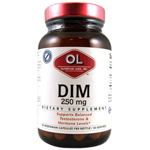 Olympian Labs, Dim (Diindolylmethane), 250Mg, 30 Caps Olympian Labs