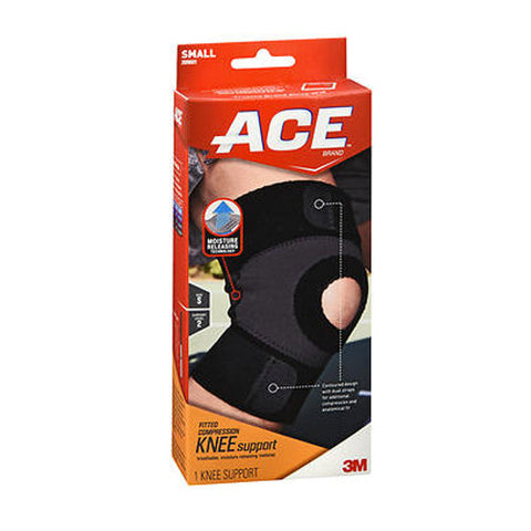 Ace, Fitted Compression Knee Support Small, 1 Each Ace