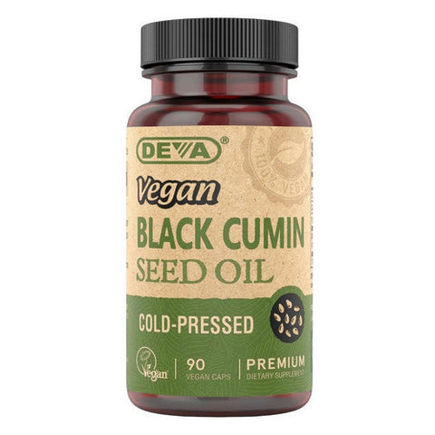 Deva Vegan Vitamins, Vegan Black Cumin Seed Oil, 90 Veg Caps Deva Vegan Vitamins