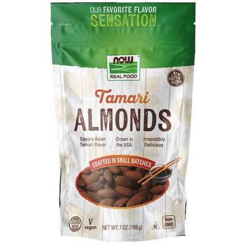 Now Foods, Tamari Almonds, 7 Oz Now Foods
