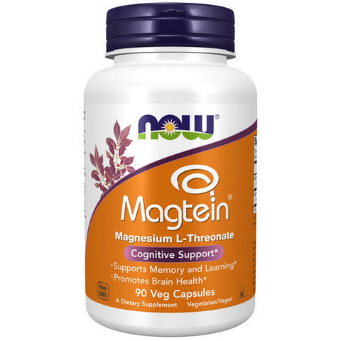 Now Foods, Magtein, 90 Vcaps Now Foods