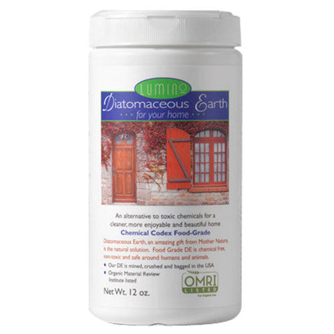 Lumino, Food Grade Diatomaceous Earth, For Your Home Shaker 12 Oz Lumino
