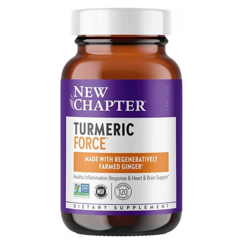 New Chapter, Turmeric Force, 120 Veg Caps New Chapter
