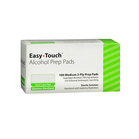 Mhc Medical Products, Easy Touch Alcohol Prep Pads, 100 Each Easy Touch