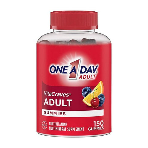 One-A-Day, Adult Vitacraves Multivitamin Gummies, 150 Each One-A-Day