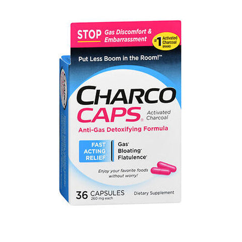 Emerson Healthcare Llc, CharcoCaps Activated Charcoal Capsules, 36 Caps Emerson Healthcare Llc