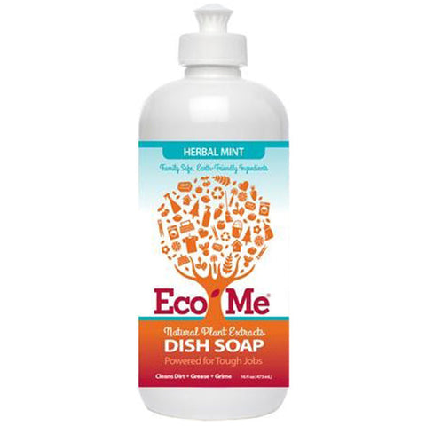 Eco-Me, Dish Soap, Herbal Mint 16 Oz Eco-Me