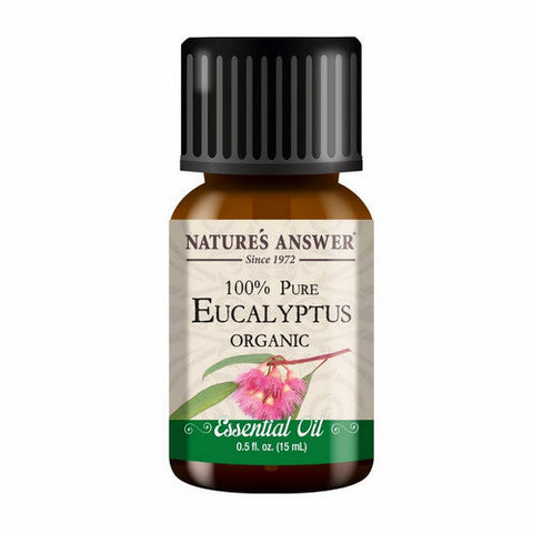 Nature's Answer, Essential Oil, Organic Eucalyptus 0.5 Oz Nature's Answer