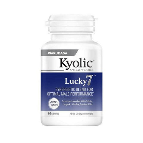 Kyolic, Lucky 7 Men's Performance Formula, 60 Caps Kyolic