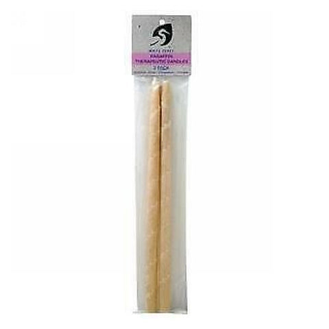 White Egret, Aromatherapy Ear Candles, Paraffin 2 Ct White Egret