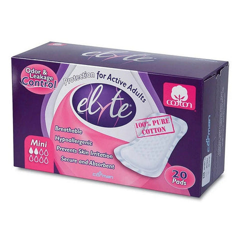 Elyte, Incontinence Pads, Mini 20 Pads Elyte