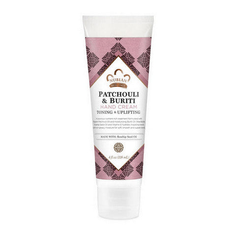 Nubian Heritage, Hand Cream, Patchouli & Buriti 4 oz Nubian Heritage