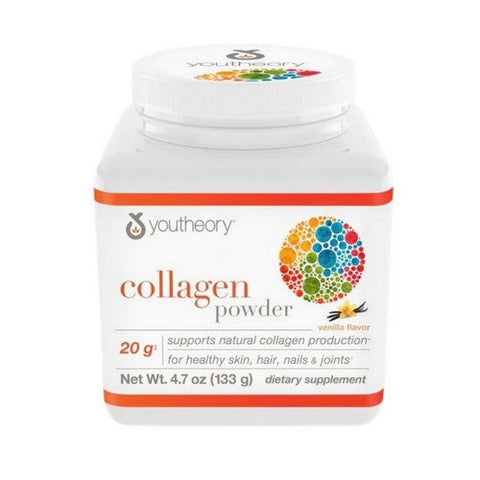 Youtheory, Collagen Powder Vanilla, 4.7 Oz Youtheory