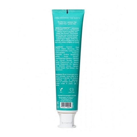 Zion Health, Claybrite Toothpaste White Fresh Mint, 4 Oz Zion Health