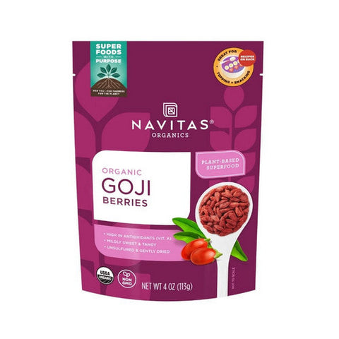Navitas Organics, Goji Berry, 4 Oz Navitas Organics