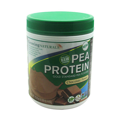 Growing Naturals, Pea Protein Chocolate, 15.8 Oz Growing Naturals