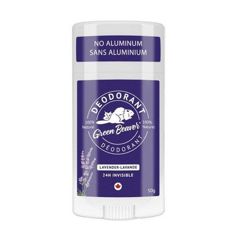 Green Beaver, Deodorant Stick Lavender, Lavender 1.76 oz Green Beaver