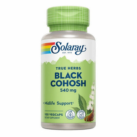 Solaray, Black Cohosh, 540 mg, 100 Caps Solaray