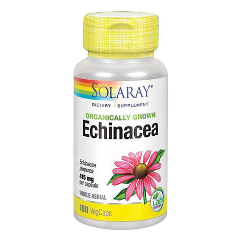Solaray, Echinacea, 100 Caps Solaray