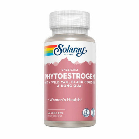 Solaray, PhytoEstrogen One Daily, 30 Caps Solaray