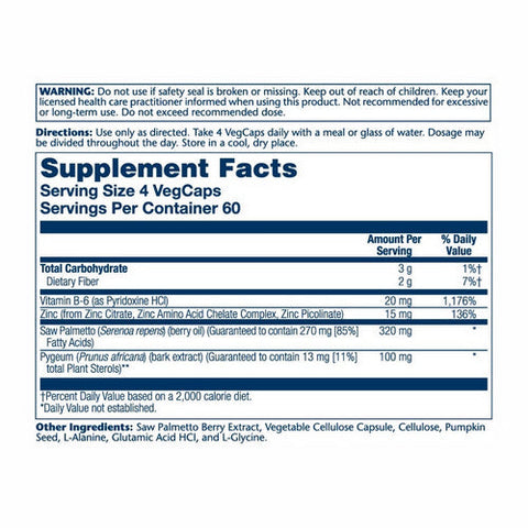 Solaray, Pygeum & Saw Palmetto, 240 Caps