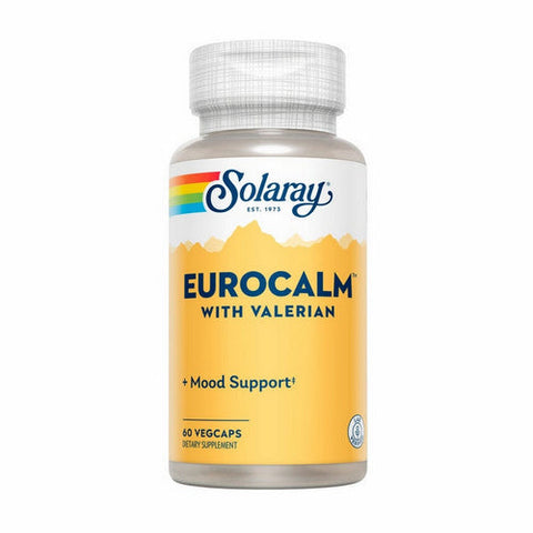 Solaray, EuroCalm Valerian Special Formula, 60 Caps Solaray
