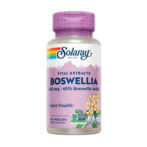 Solaray, Vital Extracts Boswellia, 450 Mg, 60 Veg Caps Solaray