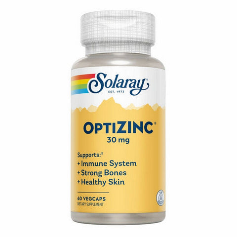 Solaray, OptiZinc, 60 Caps Solaray